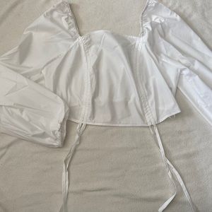 Paperbag blouse
